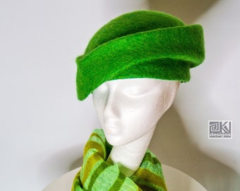 Fresh green Flat cap, Wool flat cap, Newsboy cap, Peaky Blinders Cap, Gatsby Cap, Baker Boy Hat, Unisex flat cap, Sculptured flat cap