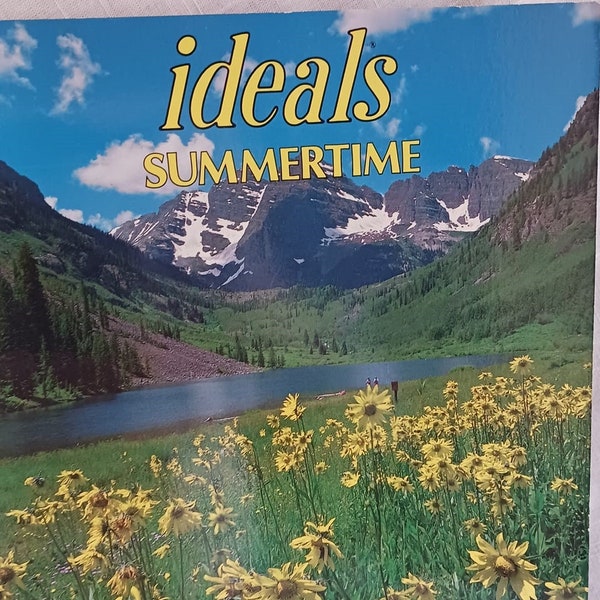 Magazine-Ideals-Summer- 1984- Poetry- Pictures-Stories- Vision board items