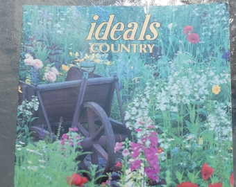 Magazine-ideals-Country-May 1997- DIY crafting-Country decor