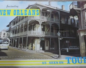 New Orleans-Tour booklet-recipes-French Market-Bourbon street-DIY projects