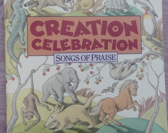 Book-Creation Celebration-Songs of Praise-1991-Childrens song book-