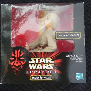 Star Wars  Action Figure- Anakin Skywalker - 1998- Guy gift-Birthday gift for the Sci fi lover
