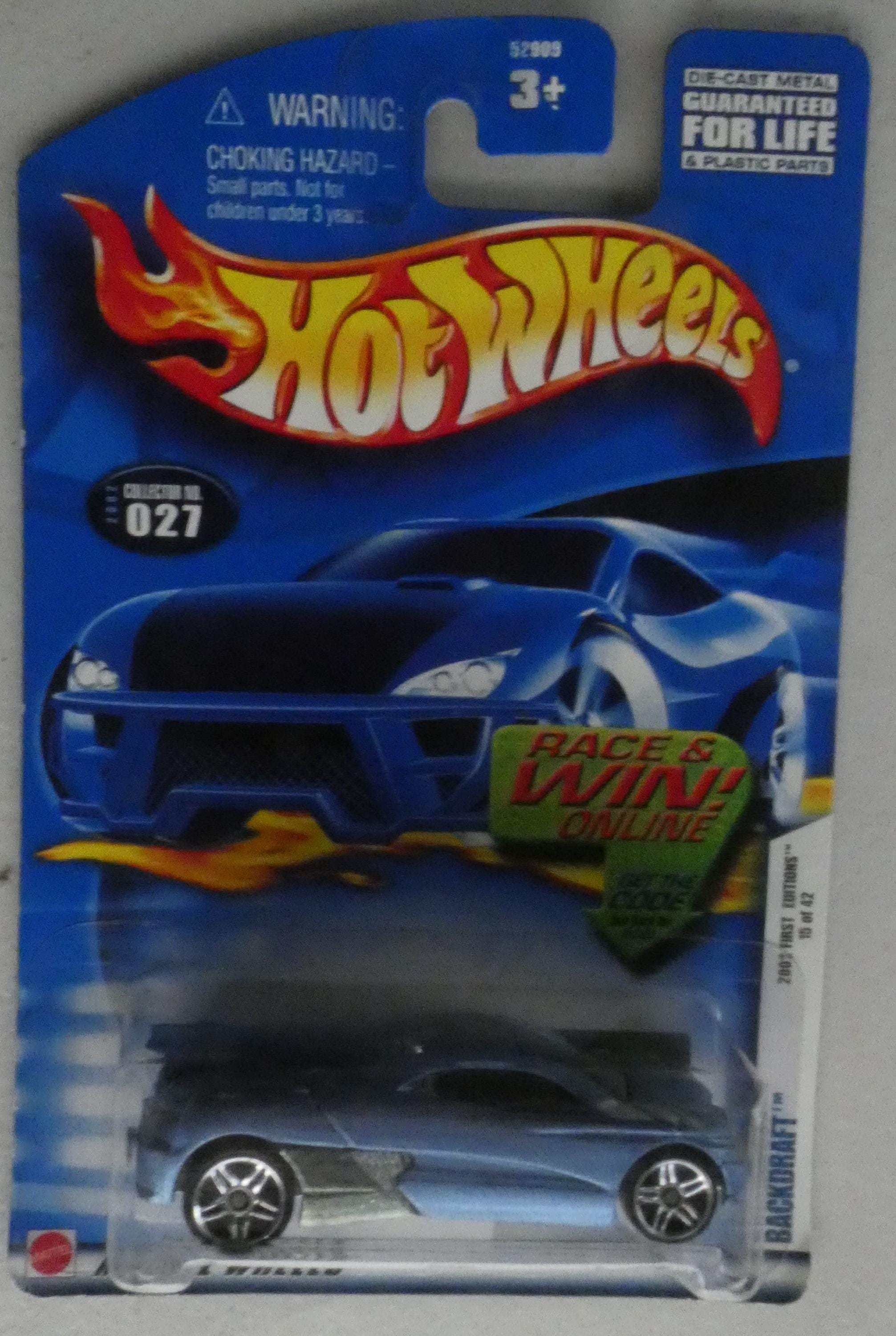 Hot Wheels-backdraft (tm)- 2002 First Editions # 15 of 42 Cars - Etsy
