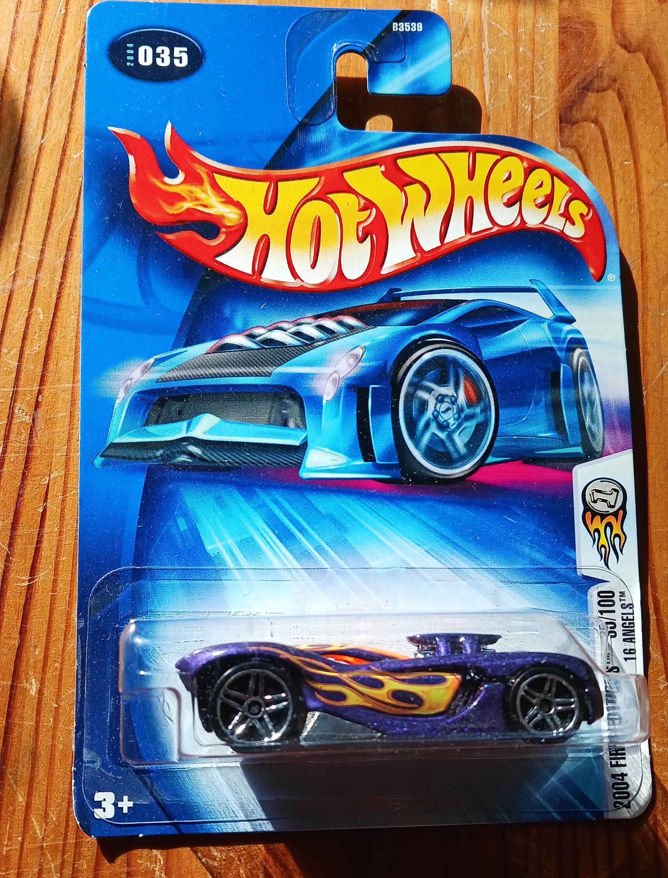 Hot Wheels - 2004 First Editions-yellow and Purple Car - Etsy