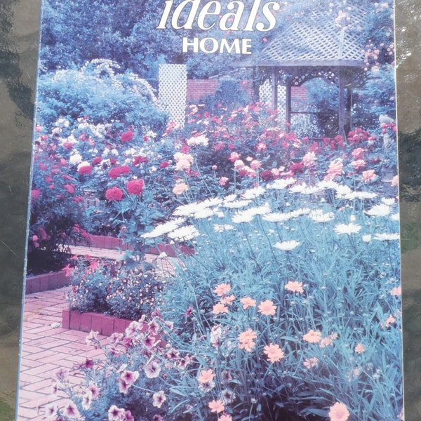 Magazine-ideals-Home-August 1995- Poetry- Pictures-Short stories-DIY crafting-Vision board