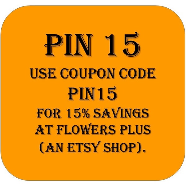 Coupon Code Etsy