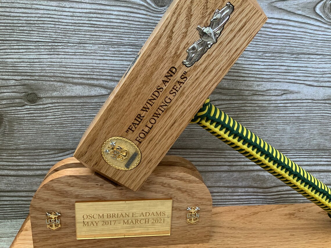 Military Thor Hammer Personalized Gift for Retirement End of Etsy