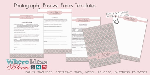 Photography Business Forms Templates 40 Patterns To Choose Etsy Unique Business Forms Templates Photography Business Forms Templates 40 Patterns To Choose Etsy Unique Business Forms Templates