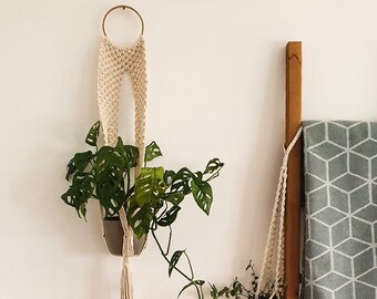 Digital Macrame Plant Hanger Pattern PBAS15 - Instant Download