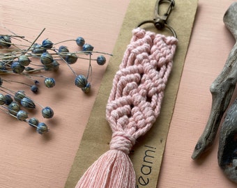 Digital Macrame Keychain Pattern PA06 - Instant Download