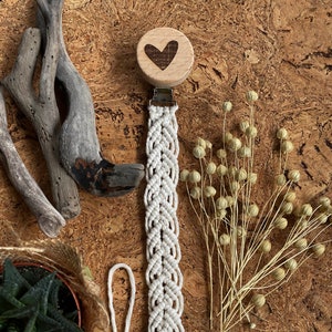 Digital Macrame Pacifier Clip Pattern PEA02 - Instant Download