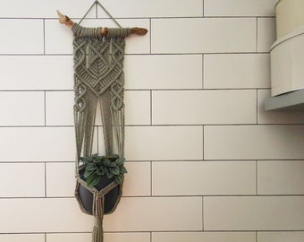 Digital Macrame Plant Hanger Pattern PBAS14 - Instant Download