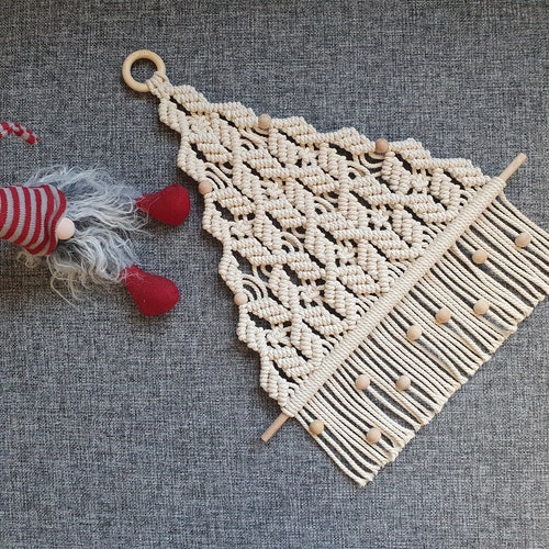 PATTERN Large Macrame Christmas Tree - Etsy