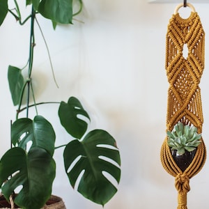 Digital Macrame Plant Hanger Pattern PBAS02 - Instant Download