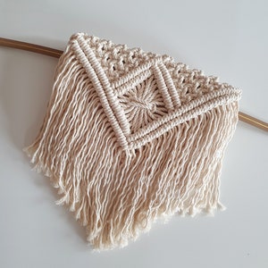 Patrón de bolso de cinturón de macramé digital PBC01 - Descarga instantánea