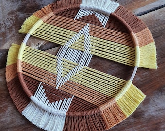 Digital Circle Macrame Wall Hanging Pattern PDS50 - Instant Download