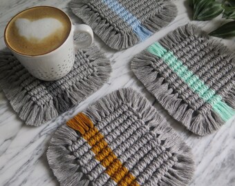 Digital Macrame Coaster Pattern PBA02 - Instant Download