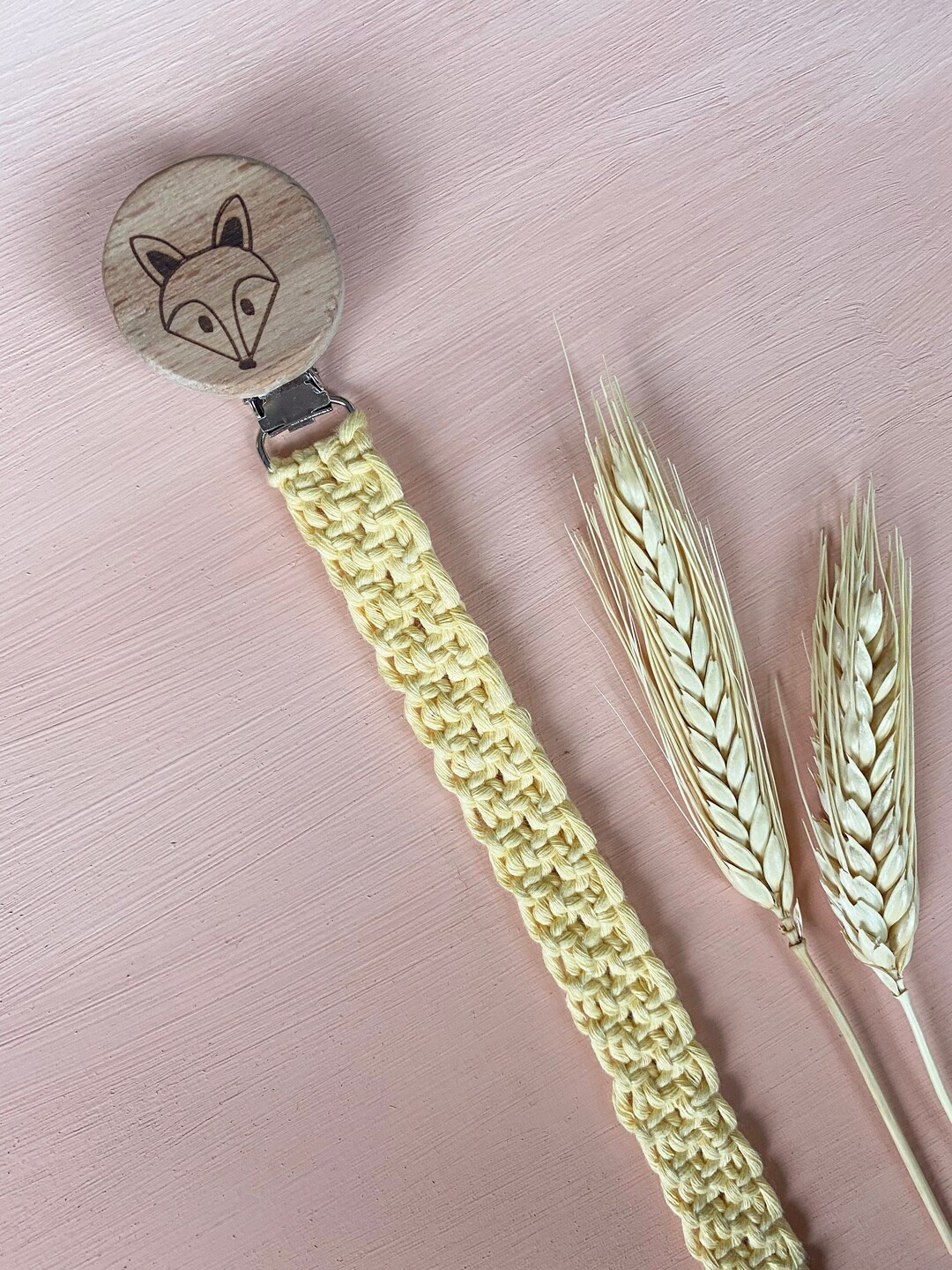 Digital Macrame Pacifier Clip Pattern PEA03 Instant Download Etsy