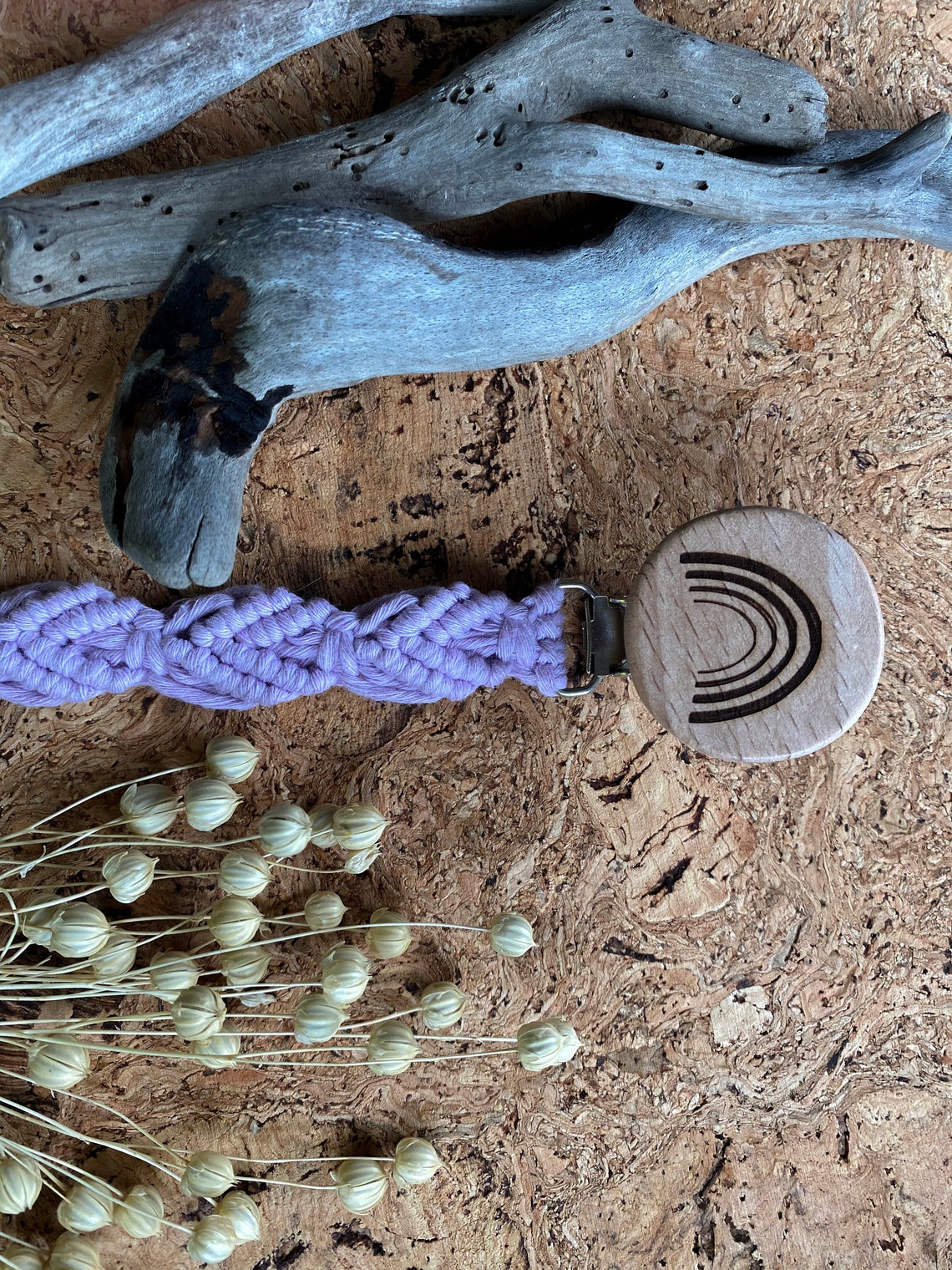 Digital Macrame Pacifier Clip Pattern PEA04 Instant Download Etsy