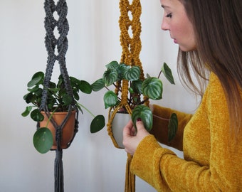 Digital Macrame Plant Hanger Pattern PBAS07 - Instant Download