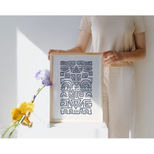 Printable Wall Art - Digital Instant Download, Abstract wall art, Geometric wall art
