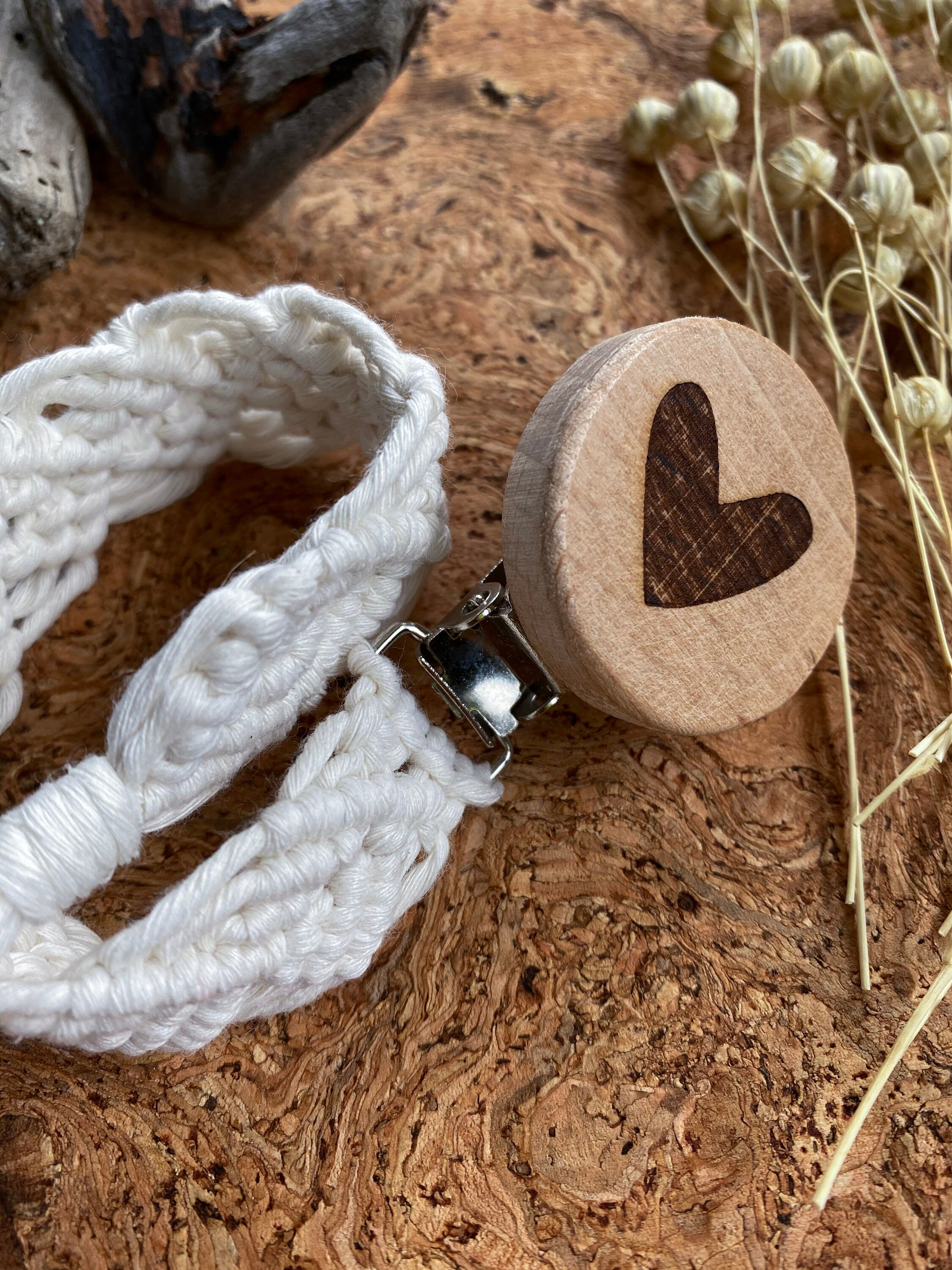 Digital Macrame Pacifier Clip Pattern PEA02 Instant Download Etsy