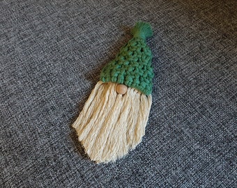 Digital Macrame Christmas Gnome PY08 - Instant Download