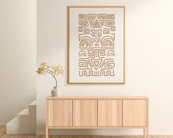 Printable Wall Art - Digital Instant Download, Abstract wall art, Geometric wall art