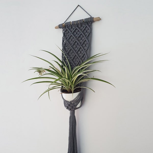 Digital Macrame Plant Hanger Pattern PBAS04 - Instant Download