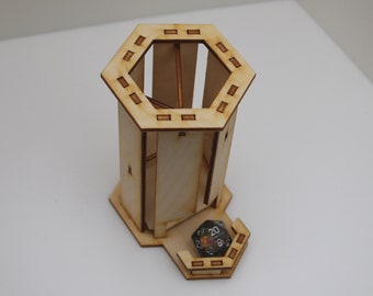Dice Tower for DnD and other TTRPGs, Handmade