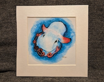 Sea Creature Prints: Goldfish, Octopus, Puffer Fish