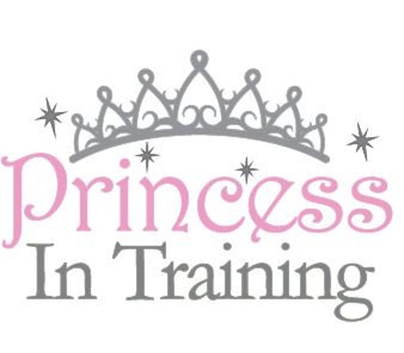 Princess In Training Etsy