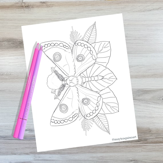 3 Printable Coloring Pages - Etsy
