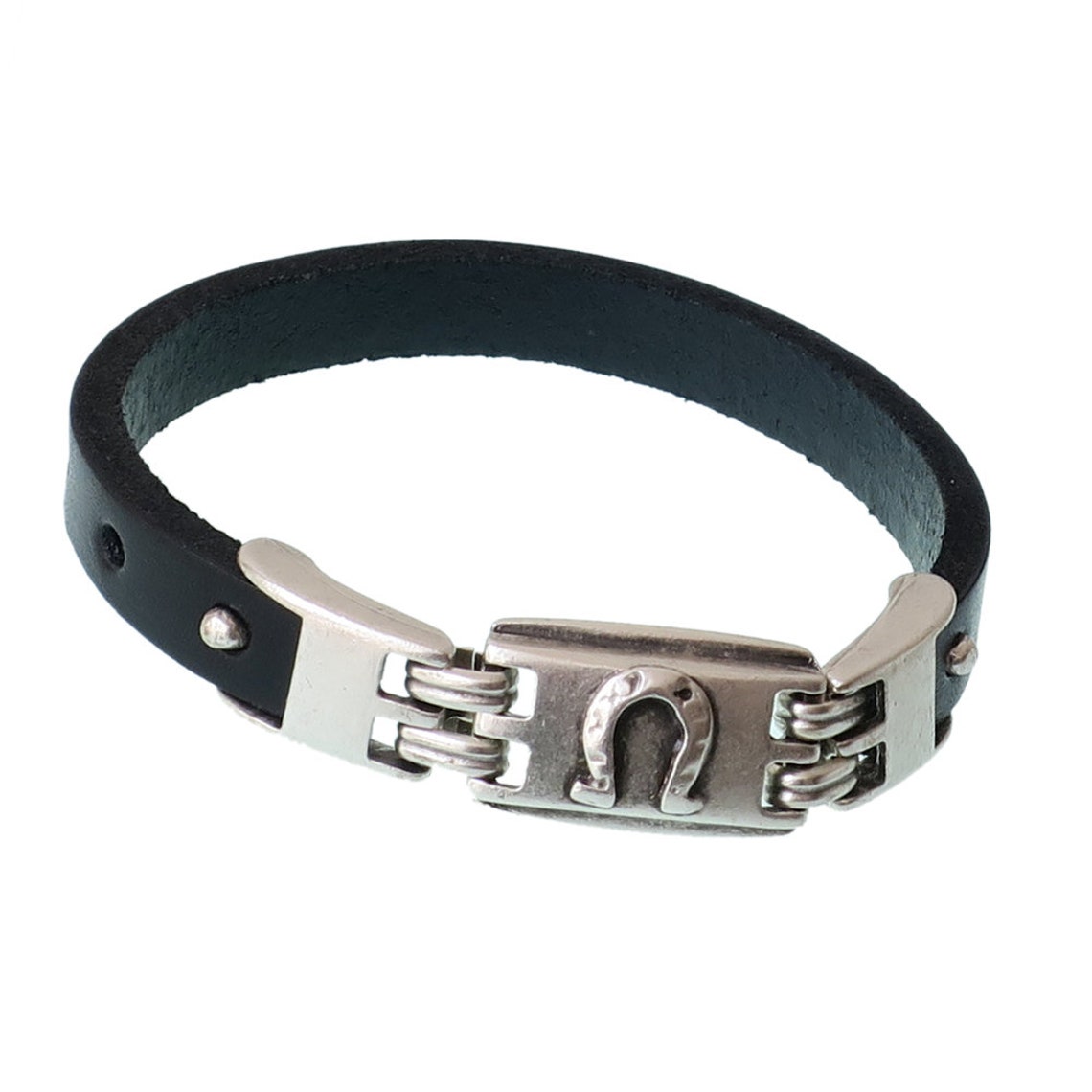 SALE Horseshoe Bracelet/ Horseshoe/men Horseshoe Bracelet/pewter