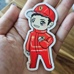 Chibi Racing Driver F1 Inspired Kawaii Chibi Formula 1 Driver Vinyl Stickers (2024 Grid) - Etsy
