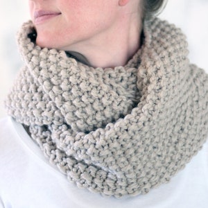 Reverence - Knitting Pattern - Knit Cowl - Brome Fields