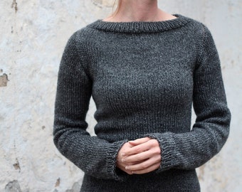 Simple Beginner Sweater Knitting Pattern