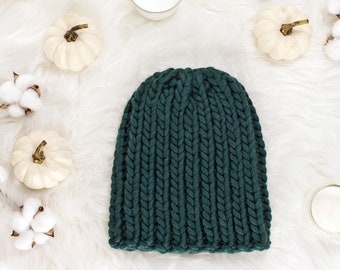 Just Breathe - Knitting Pattern - Slouchy Knit Hat - Brome Fields