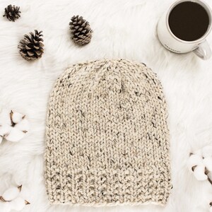 Oneness Knitting Pattern Slouchy Knit Hat Brome Fields image 1