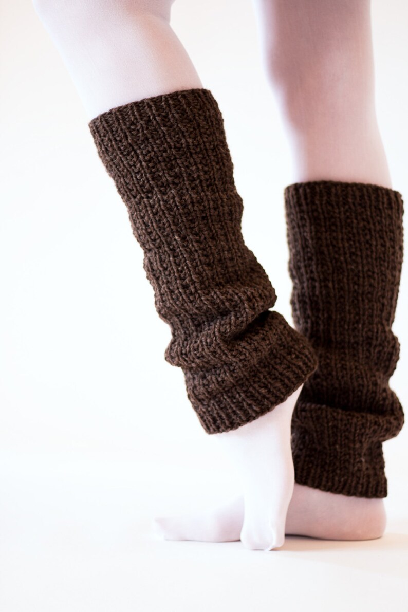 Dance Slouchy Leg Warmers Knitting Pattern FAITHFULNESS a Etsy