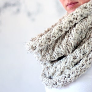 Magnanimity Knitting Pattern Cozy Knit Cowl Brome Fields - Etsy