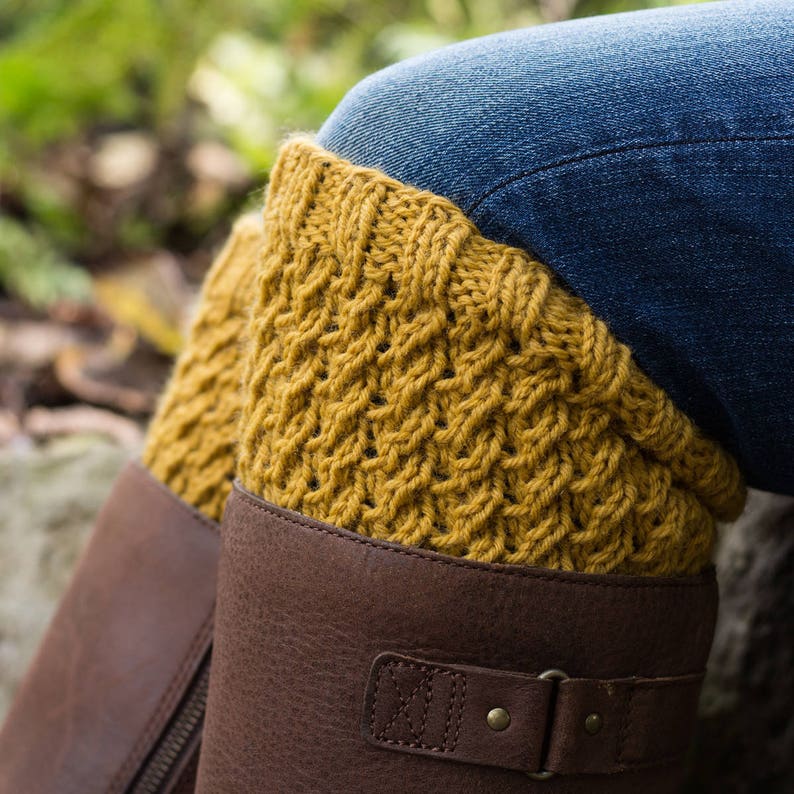 Crochet Boot Cuff Size Chart