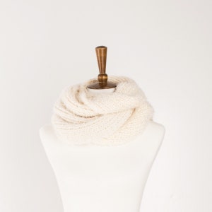 Simple Bulky Scarf Knitting Pattern - Guardian Angel - Brome Fields