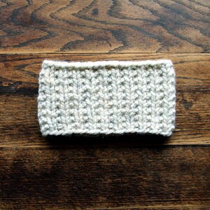 Knitting Pattern - Easy Headband Knitting Pattern - Simple Knitted Headband - Silence - Brome Fields