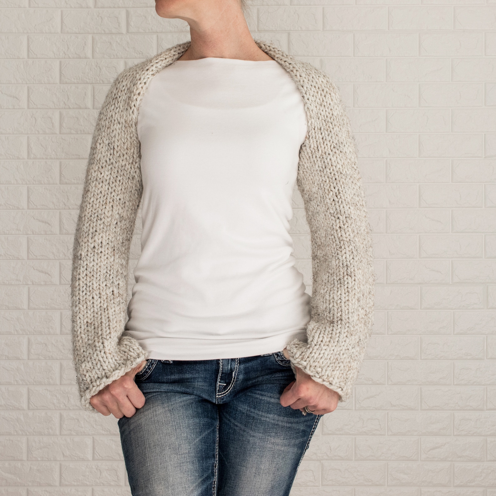 Shrug Knitting Pattern Crop Top Sweater Knitting Pattern Etsy