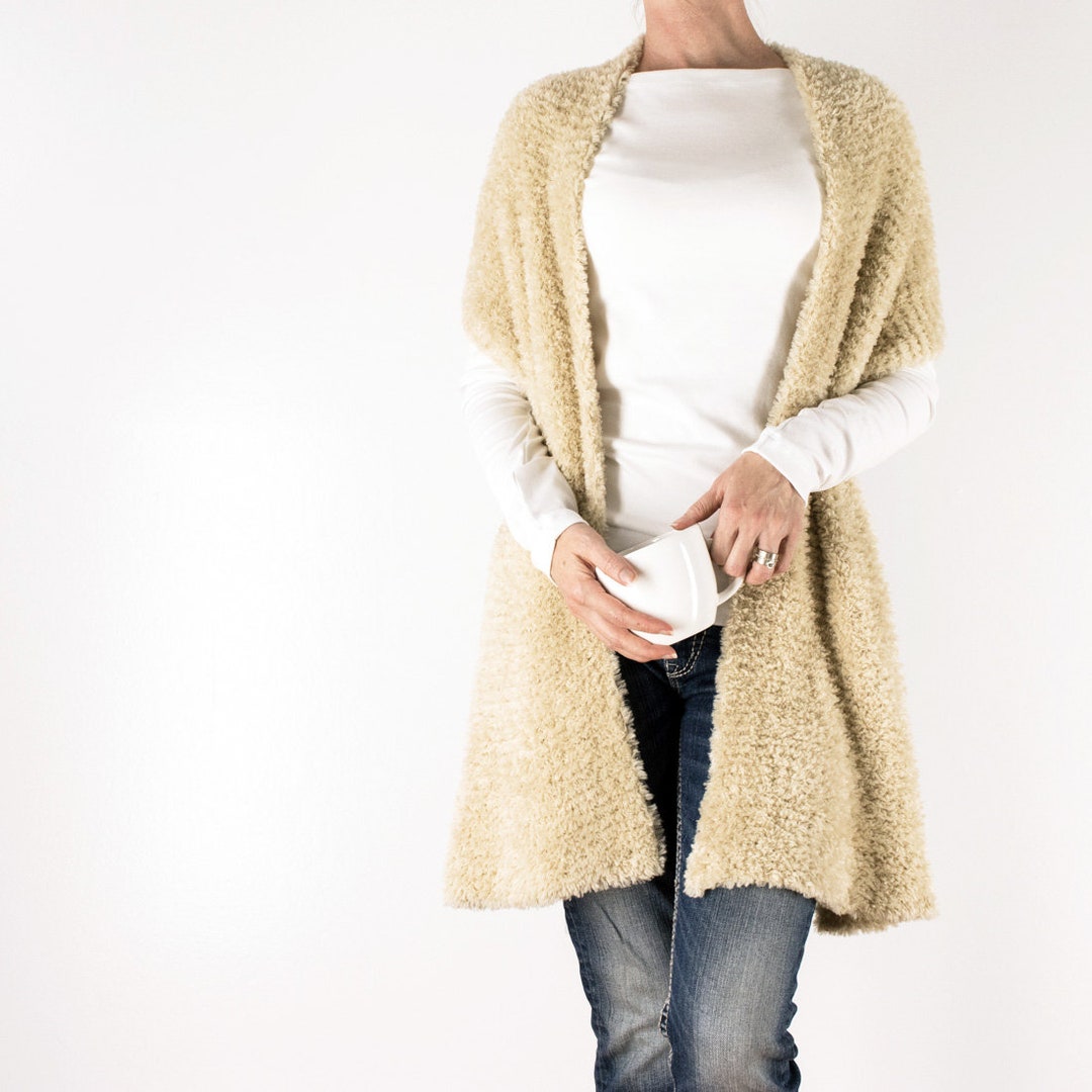 Wrap Knitting Pattern Blanket Scarf Soothe Your Soul Brome Fields Etsy 日本