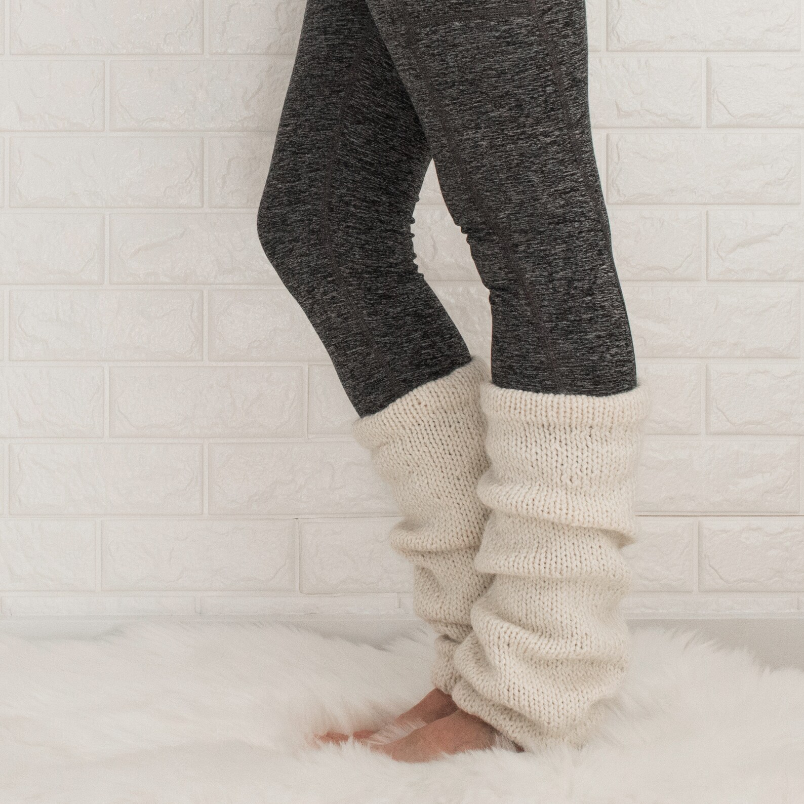 Easy Leg Warmer Knitting Pattern Basic & Chunky Leg Warmers Etsy