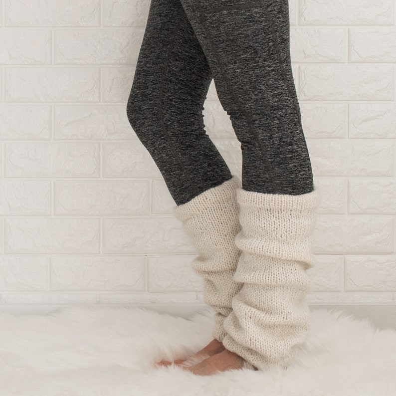 Easy Leg Warmer Knitting Pattern Basic & Chunky Leg Warmers Etsy