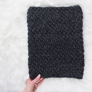 Beginners Knit Cowl Knitting Pattern Comfort Brome Fields image 2