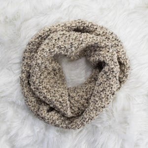 Knitting Pattern - Cowl Scarf Knitting Pattern Cowl - Chunky Knit Neck Warmer - Super Bulky Thick & Quick Yarn - Everlasting - Brome Fields